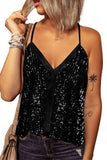 Sequin Racerback Tank