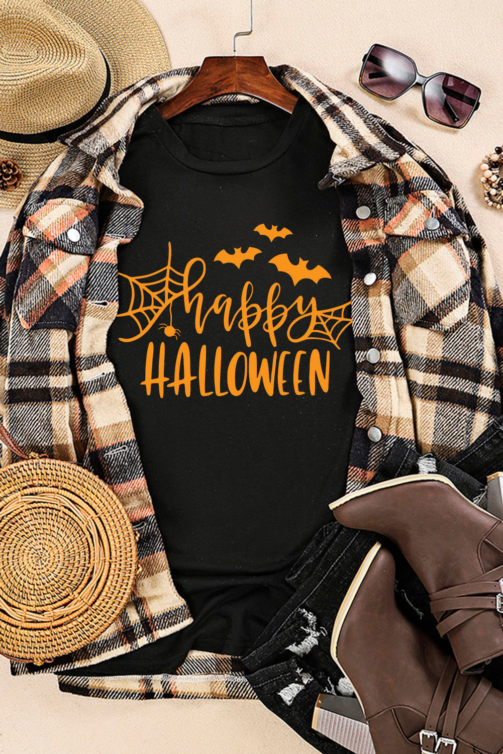 Sweet Floral Pumpkin Graphic Tee