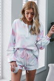 Tie Dye Knit Lounge Set