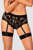 Eyelet Lace Panty with Garter Belt