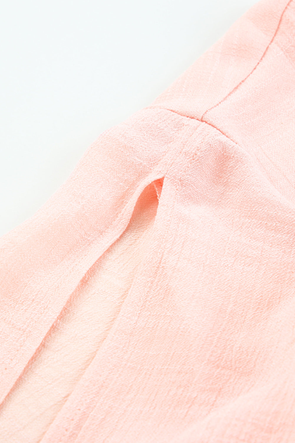 Robe à plusieurs niveaux en blocs de couleurs ombrés rose