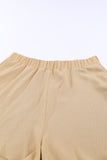 Ruffle Layered High Waist Flowy Shorts