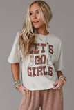 LETS GO GIRLS Western Boots Tee