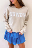 HOWDY - Sweat-shirt graphique à épaules tombantes