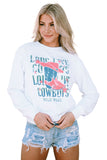 LONG LIVE COWBOY WILD WEST Graphic Sweatshirt