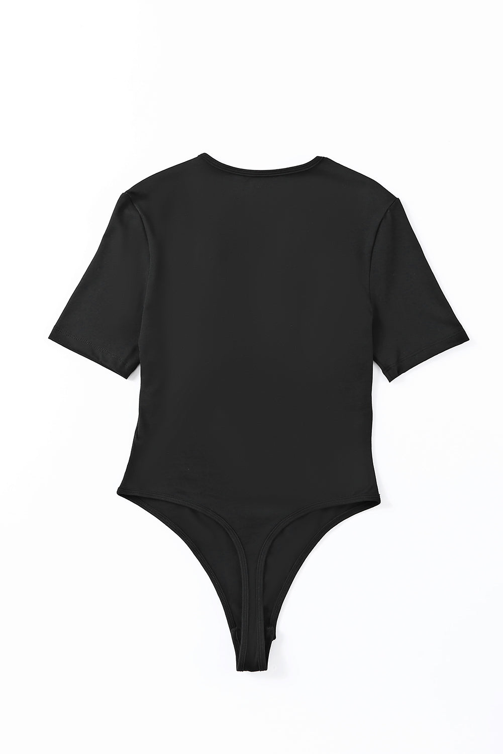 Short Sleeve High Cut Bodysuit