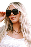 Classic Metal Frame Square Sunglasses