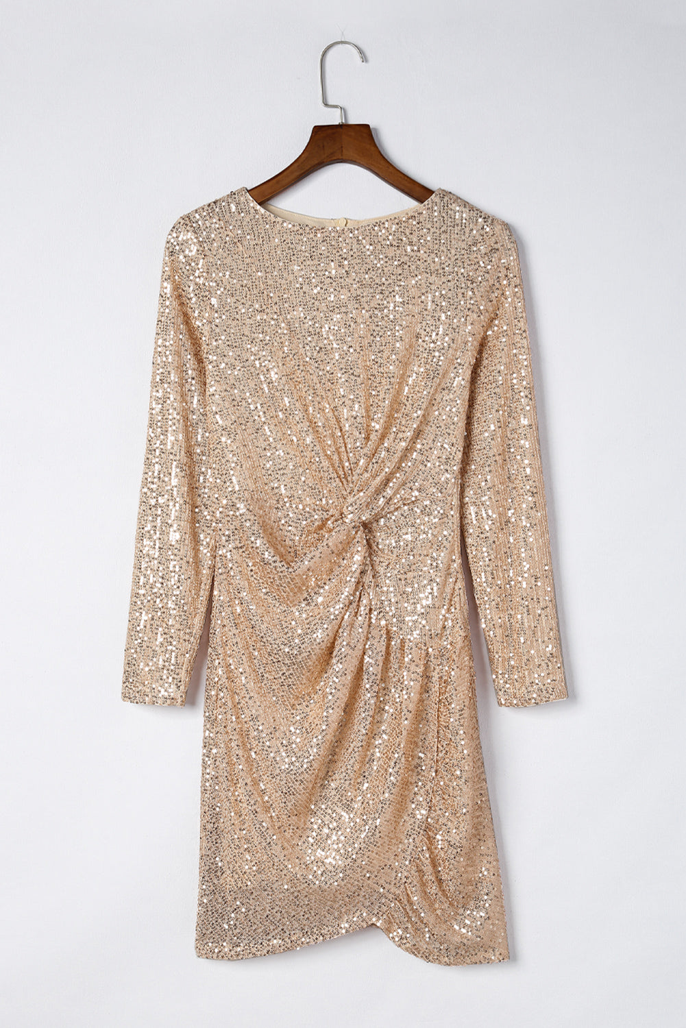 Knot Pack Hip Sequin Dress