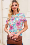 Floral Print Smocked Tank Top