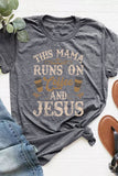 Coffee And Jesus Graphic T-Shirt