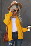 Open Front Chunky Knit Cardigan