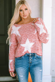 Big Star Spangled Casual Knit Sweater