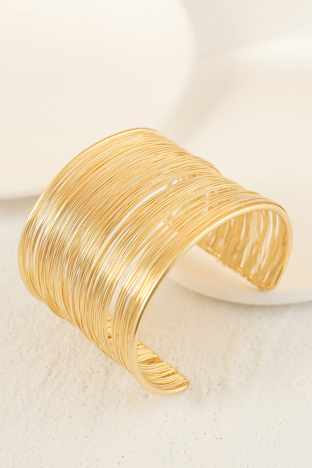 Luxury Heavy Metal High Quality Open Wire Bracelet