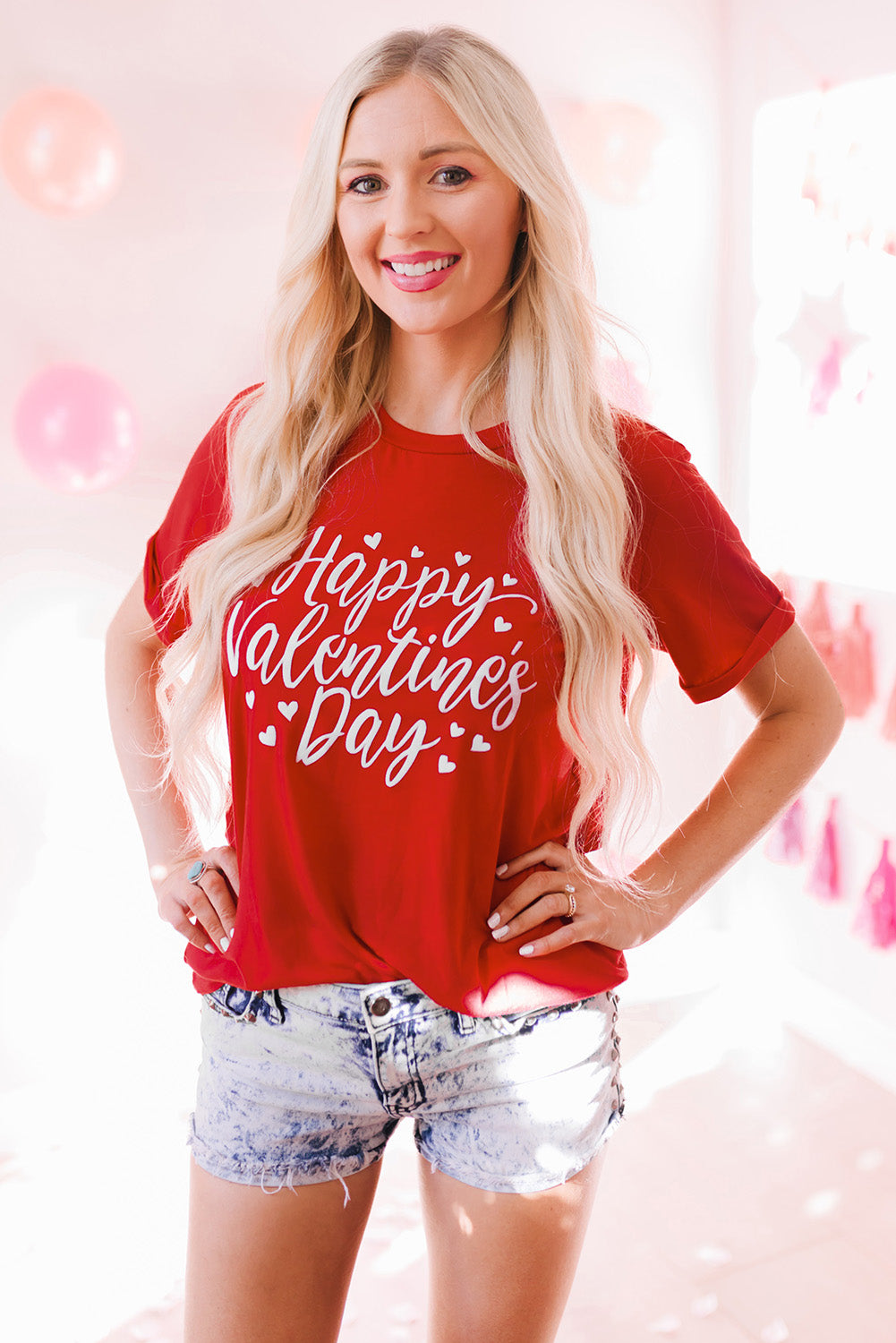 Gray Christmas Santa Hat Snowflake Slogan Graphic Tee