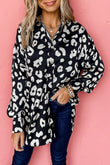 Leopard Print Tunic Shirt