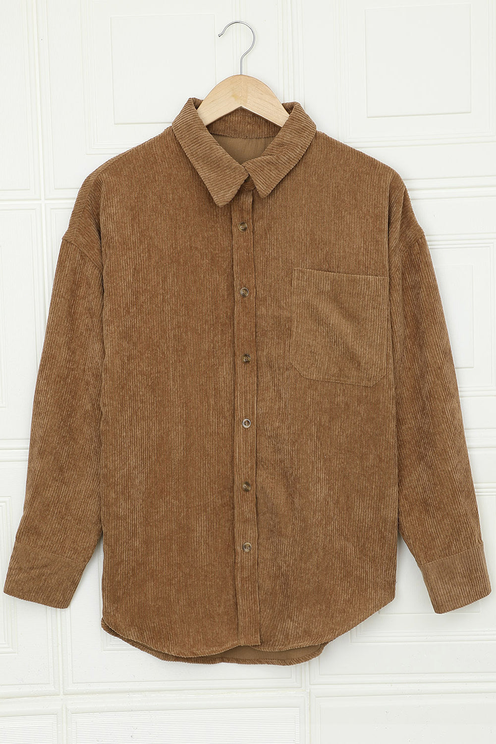 Corduroy Button Pocket Shirt