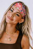 Floral Print Non-Slip Wide Yoga Headband