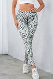 Dalmatian Spots Printed Stretchy High Waist Leggings