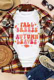 Sweet Floral Pumpkin Graphic Tee