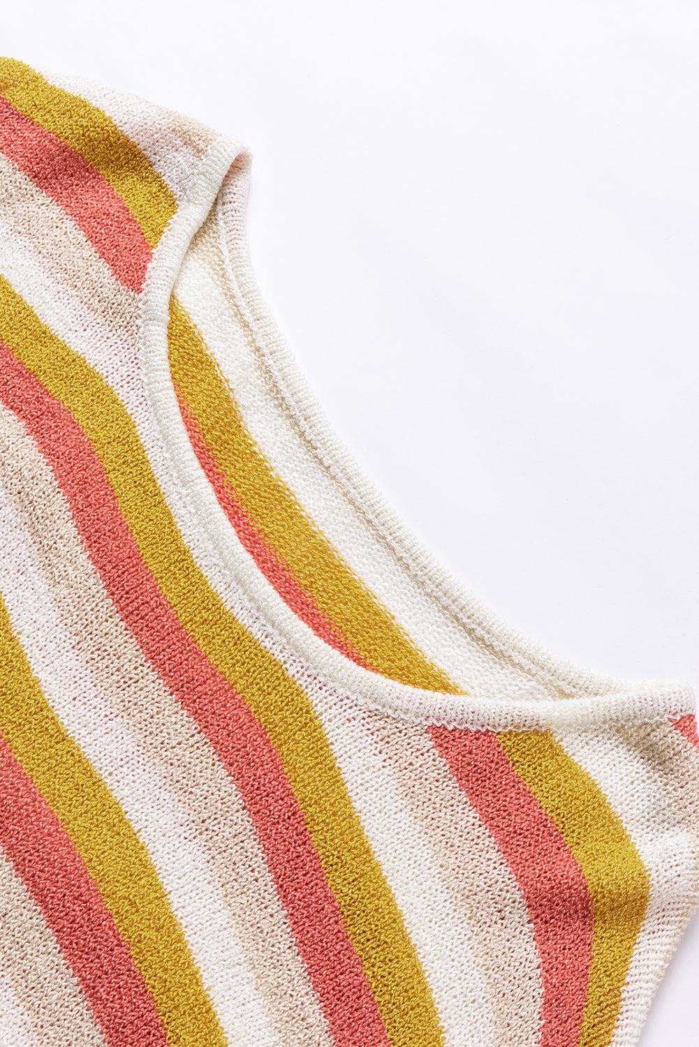 Stripe Long Sleeve Knitted Sweater