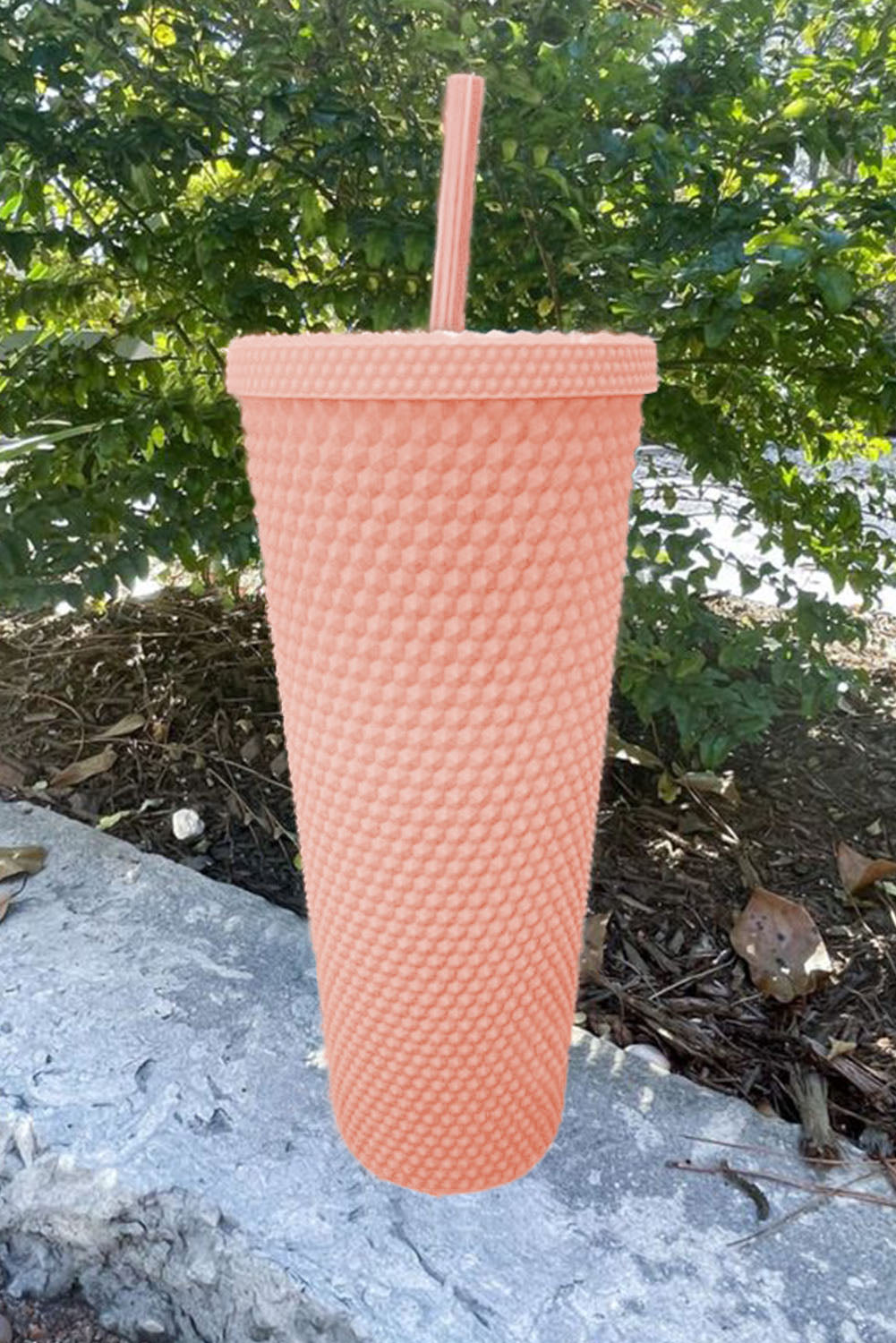 Reusable Matte Plastic Tumbler Cup