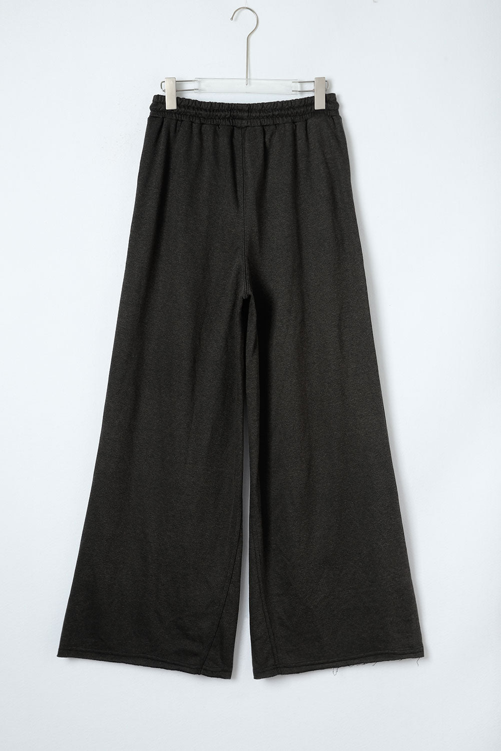 Mineral Washed  Drawstring Retro Wide Leg Pants