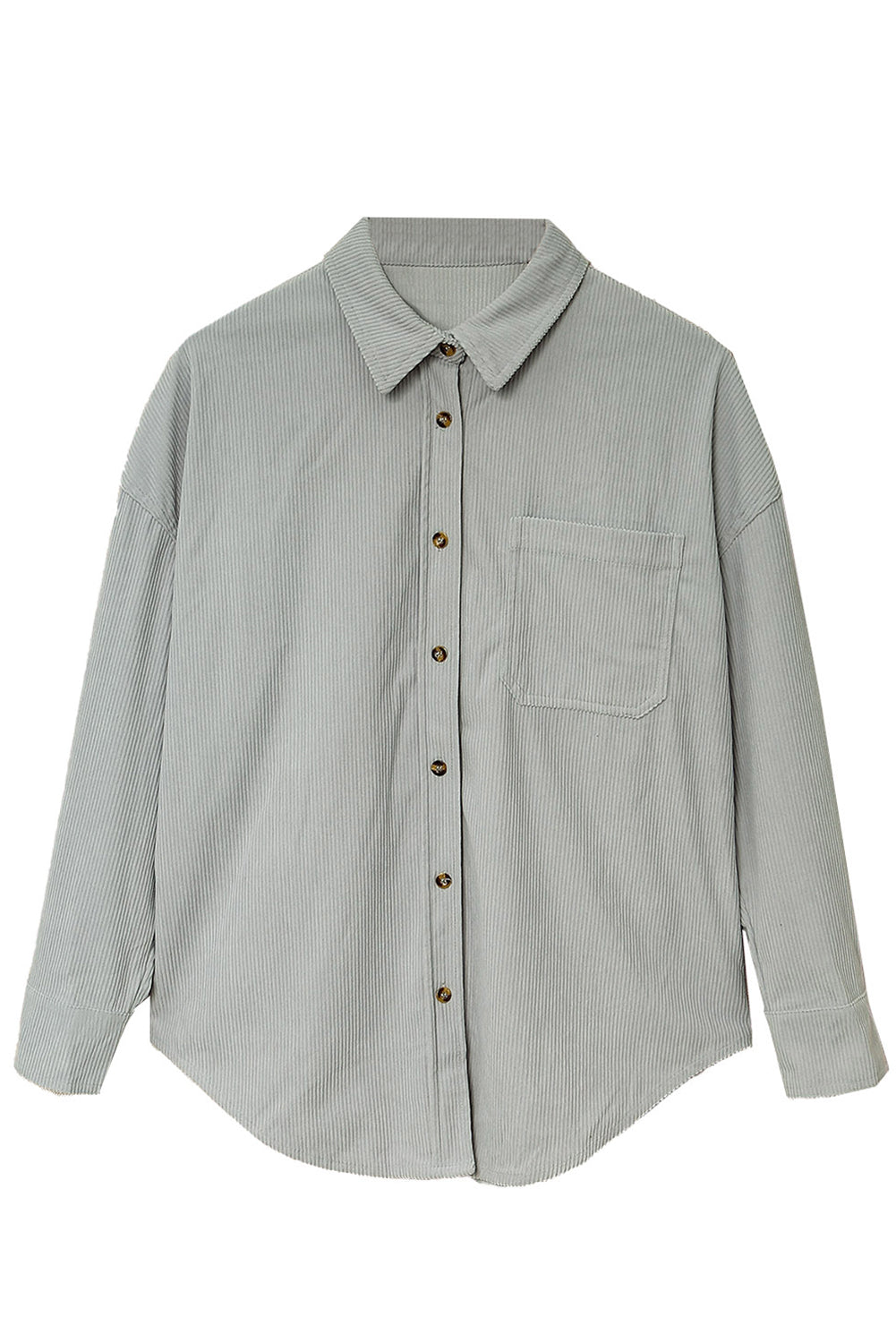 Corduroy Button Pocket Shirt