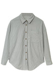 Corduroy Button Pocket Shirt