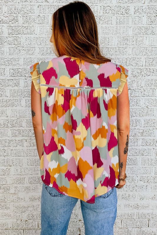 Abstract Printed Flutter Tank