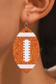 Sequin Rugby Drop Earrings