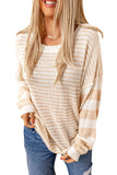 Striped Drop Shoulder Sweater