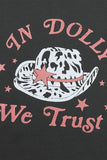 WE TRUST IN DOLLY Western Fashion Graphic Tee