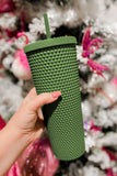 Reusable Matte Plastic Tumbler Cup