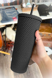 Reusable Matte Plastic Tumbler Cup