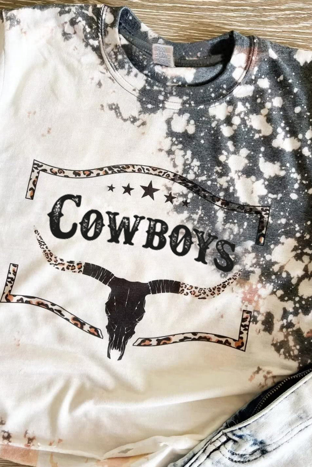 Western Cow Horn Graphic Tee