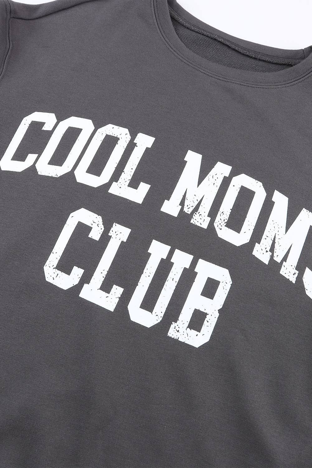 COOL MOMS CLUB Drop Shoulder Sweatshirt