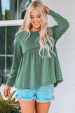 Long Sleeve Babydoll Top