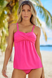 2pcs Swing Tankini Swimsuit