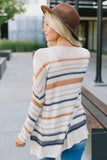 Spice Stripe Cardigan