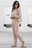 Casual Pullover and High Waist Pants Outfit