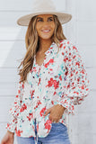 Cakewalk Floral Smocked Blouse