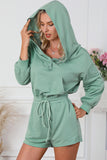 French Terry Hoodie Romper