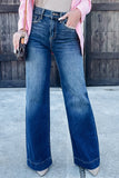 High Rise Wide Leg Jeans