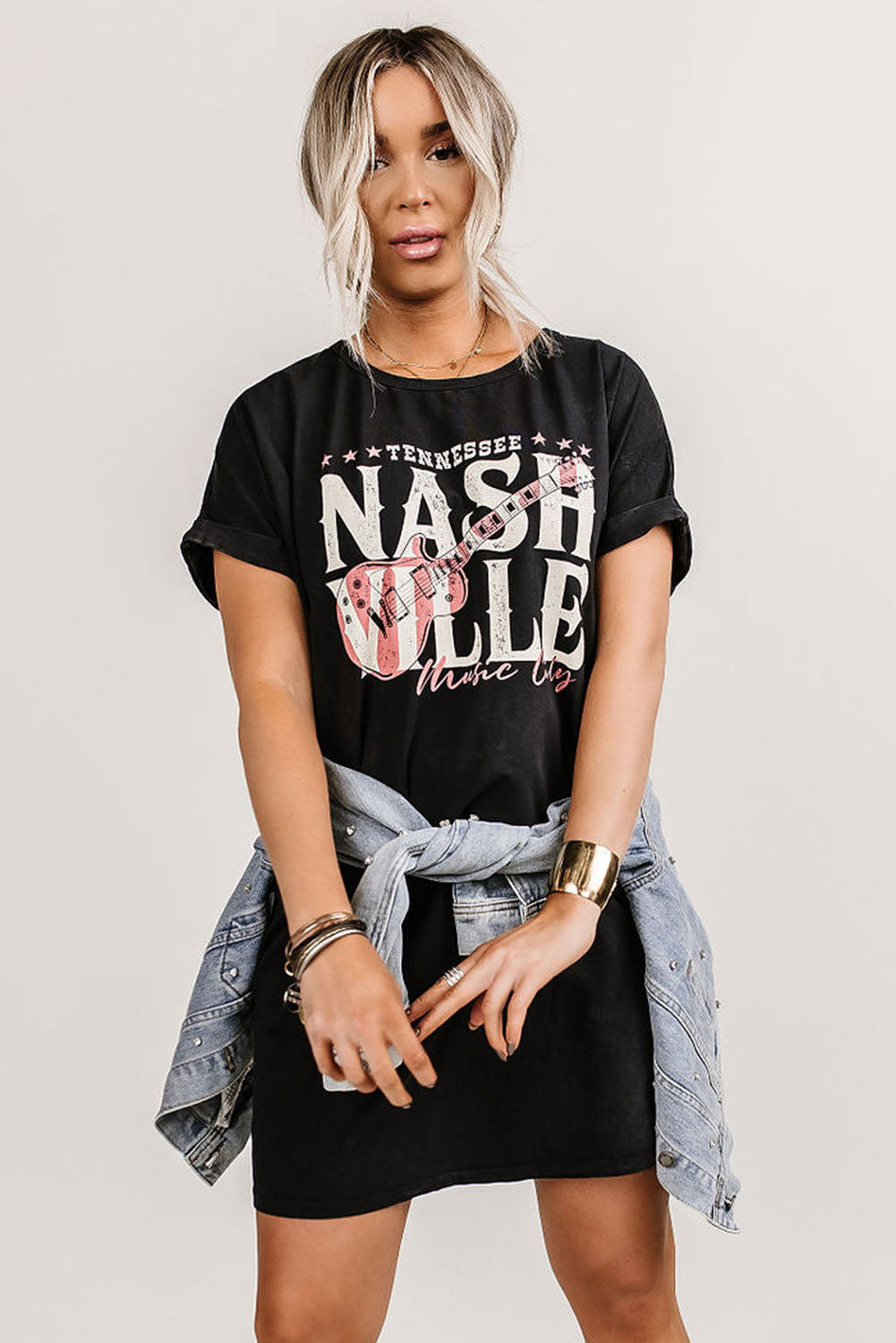 Nashville Music Festival Trending T-Shirt Dress