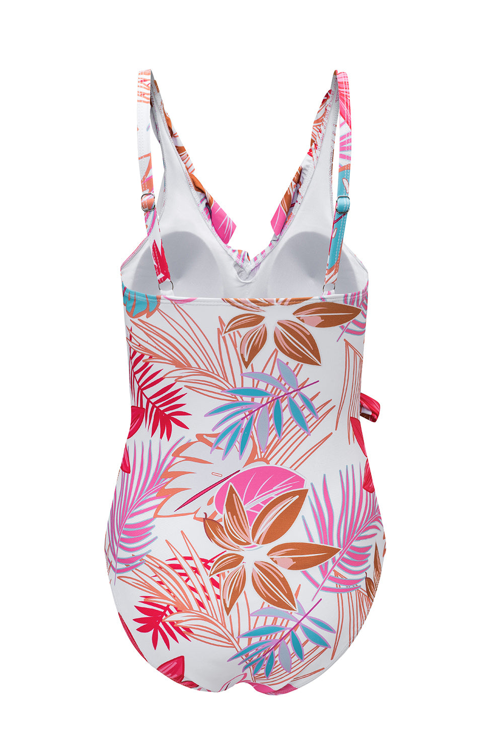 Palm Beach Tropical Print One Piece Swimsuit