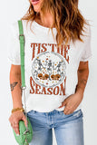 Sweet Floral Pumpkin Graphic Tee