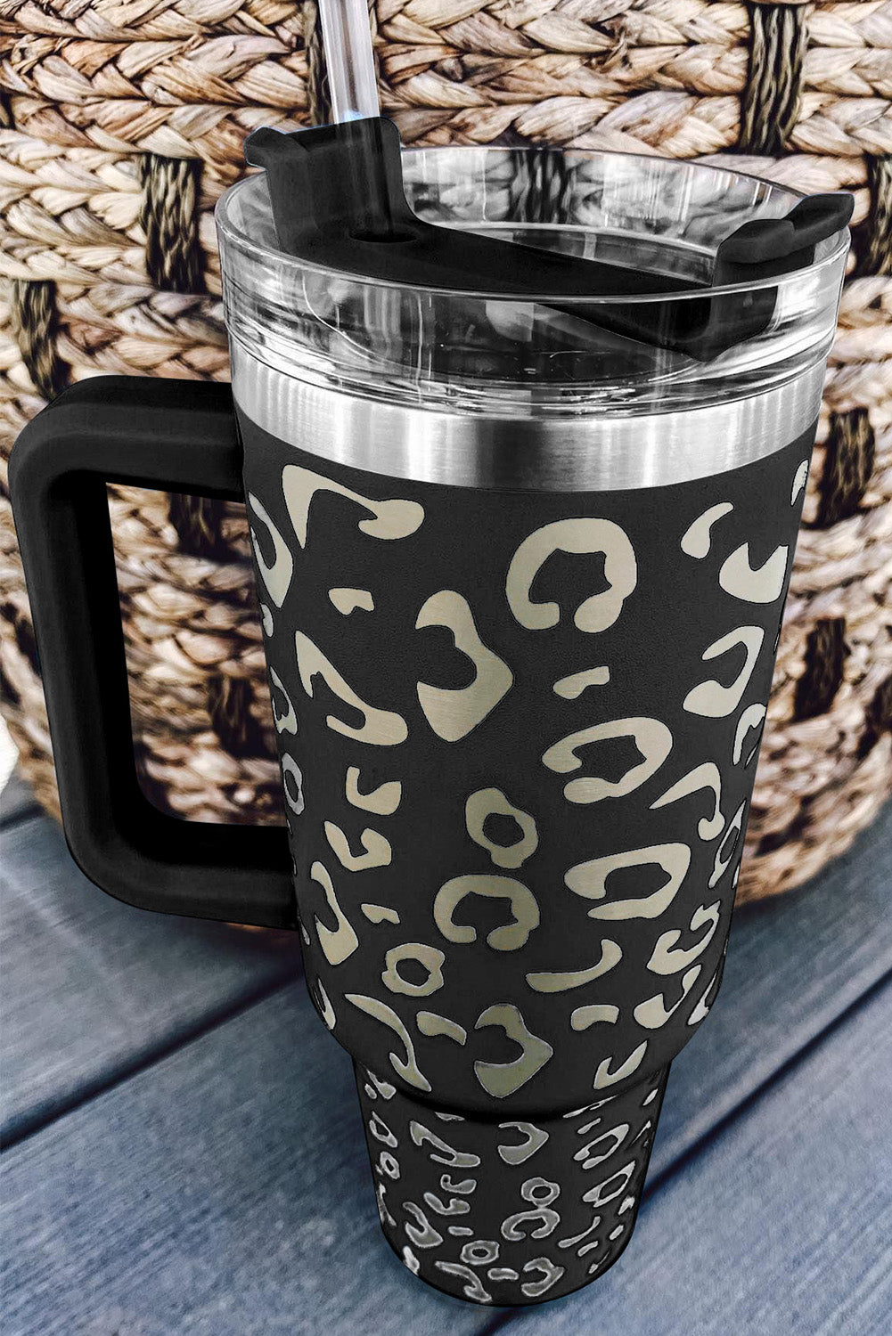 Leopard Spotted 304 Stainless Double Insulated Cup 40oz