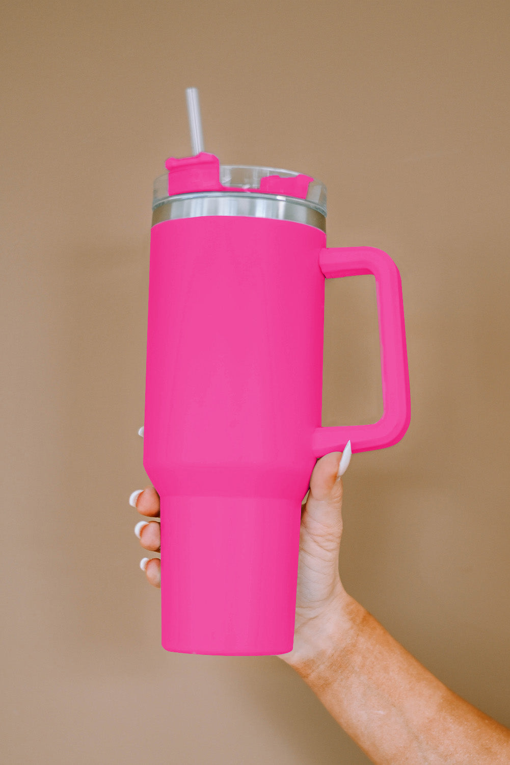 Pink 304 Stainless Steel Double Insulated Cup