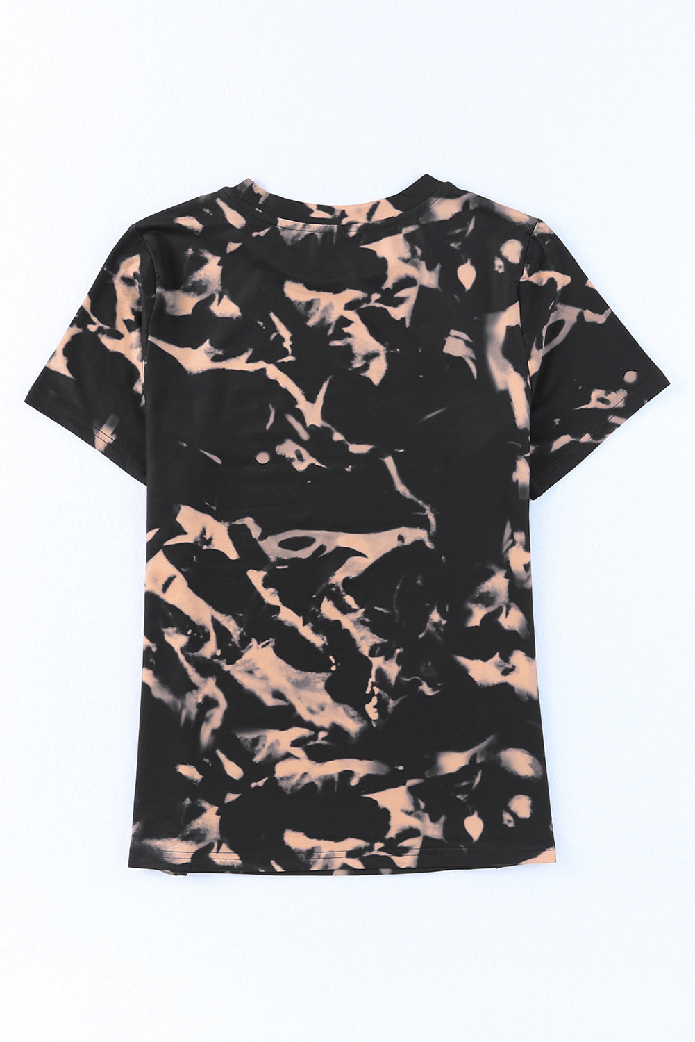 Noir Hey, Cowboy Tie Dye T-shirt à manches courtes imprimé 