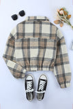 Vintage London Plaid Cropped Jacket